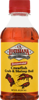 Louisiana Fish Fry: Boil Liq Crwfsh Crab Shrimp, 8 Oz