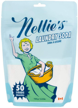 Nellies All Natural: Laundry Soda 50 Loads, 1.6 Lb