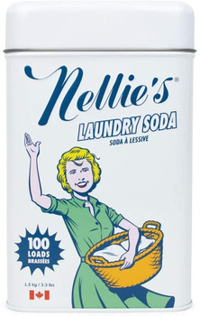 Nellies All Natural: Laundry Soda 100 Loads, 3.3 Lb