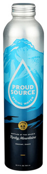 Proud Source: Rocky Mountain Alkaline Spring Water, 25.3 Fo