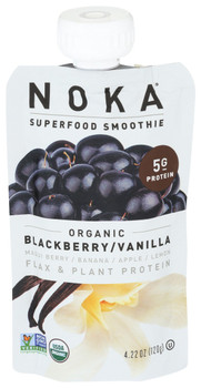 Noka: Blackberry Vanilla Smoothie, 4.22 Oz