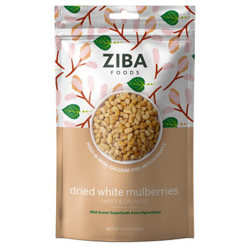 Ziba Foods: Mulberry Drd Whte Hndu, 5.3 Oz