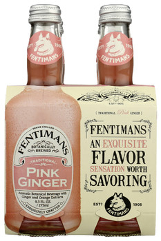 Fentimans: Bev 4pk Pink Ginger, 37.2 Fo