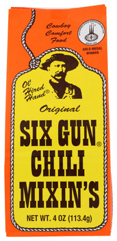 Six Gun: Original Chili Mixins, 4 Oz