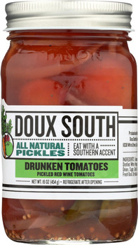 Doux South: Tomatoes Drunken, 16 Oz