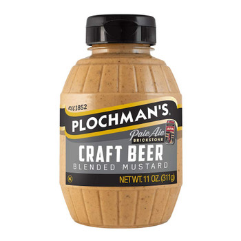 Plochmans: Mustard Craft Beer, 11 Oz