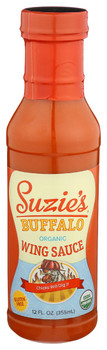Suzie's: Organic Buffalo Wing Sauce, 12 Fo