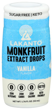 Lakanto: Monk Fruit Vanilla Sweetener, 1.76 Fo