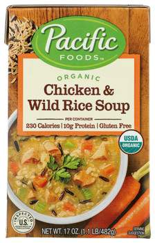 Pacific Foods: Soup Chkn Wild Rice, 17 Oz
