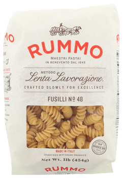 Rummo: Fusilli Pasta, 1 Lb