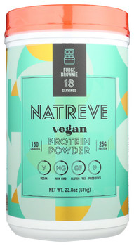 Natreve: Vegan Prtn Pwdr Fdg Brwne, 675 Gm