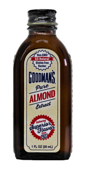 Goodmans: Pure Almond Extract, 1 Fo