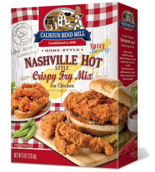 Calhoun Bend: Mix Fry Nashvl Hot, 8 Oz