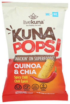 Kuna Pops: Snacks Spicy Chili, 3.5 Oz