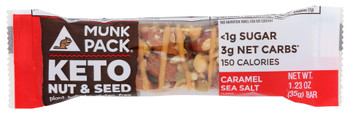 Munk Pack: Bar Nut Seed Caramel Sslt, 1.23 Oz