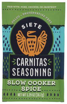 Siete: Seasoning Carnitas, 1.29 Oz