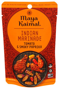 Maya Kaimal: Marinade Tomato Smoky Paprika, 4 Oz