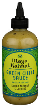 Maya Kaimal: Sauce Green Chili, 9.5 Oz