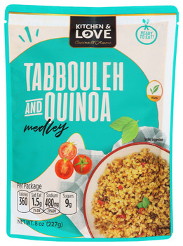 Kitchen And Love: Quinoa And Tabbouleh Rth, 8 Oz