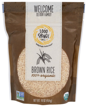 1000 Springs Mill: Rice Brown, 16 Oz