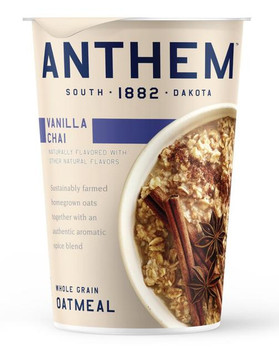 Anthem: Vanilla Chai Whole Grain Oatmeal Cup, 3.25 Oz