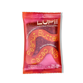 Lupii: Bar Peanut Bttr Cacao Nib, 1.76 Oz