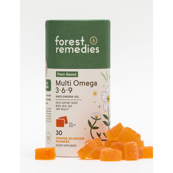 Forest Remedies: Omega 369 Orange Blossom Gummies, 30 Ea