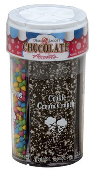 Dean Jacob's: Chocolate Accents 4 Ice Cream Sprinkles, 4.68 Oz