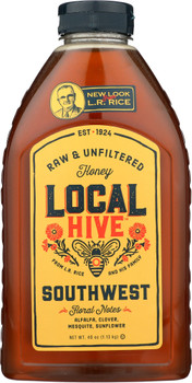 Local Hive: Raw And Unfiltered Southwest Honey, 40 Oz