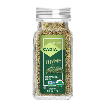 Cadia: Thyme Leaves Org, 0.6 Oz