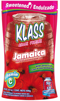 Klass: Beverage Mix Jamaica Sweetened, 14.1 Oz