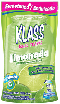 Klass: Beverage Mix Limonada Sweetened, 14.1 Oz