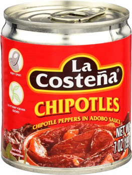 La Costeña: Chipotles Peppers In Adobo Sauce, 7 Oz
