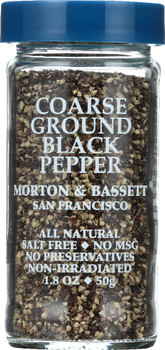 Morton & Bassett: Coarse Ground Black Pepper, 2.1 Oz