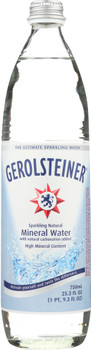 Gerolsteiner: Sparkling Natural Mineral Water, 25.3 Oz
