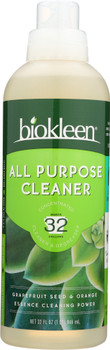 Bio Kleen: Concentrated All Purpose Cleaner And Degreaser, 32 Oz