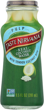 Taste Nirvana: Coconut Water With Pulp, 9.5 Oz