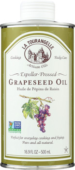 La Tourangelle: Grapeseed Oil, 16.9 Oz