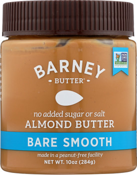 Barney Butter: Bare Almond Butter Smooth, 10 Oz