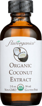 Flavorganics: Extract Coconut Organic, 2 Oz