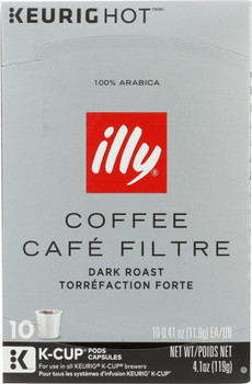 Illy Issimo: Coffee Kcup Dark Roast, 10 Pc
