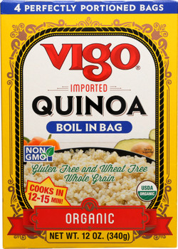 Vigo: Quinoa Boil In Bag Organic, 12 Oz
