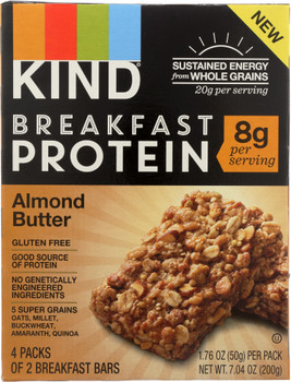 Kind: Almond Protein Bar 4-1.76oz, 7.04 Oz