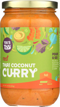 Yais Thai: Thai Coconut Curry Red, 16 Oz