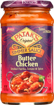 Patak's: Butter Chicken Cooking Sauce Mild, 15 Oz