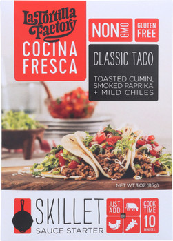 La Tortilla Factory: Cooking Sauce Taco, 3 Oz