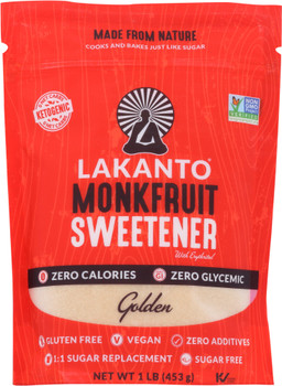 Lakanto: Sweetener Golden Sugar Free, 16 Oz