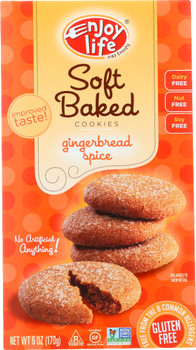 Enjoy Life: Soft Baked Cookies Gingerbread Spice, 6 Oz