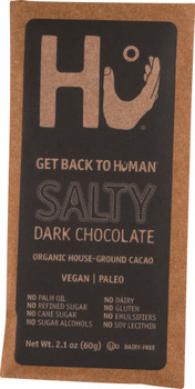 Hu: Salty Dark Chocolate Bar, 2.1 Oz