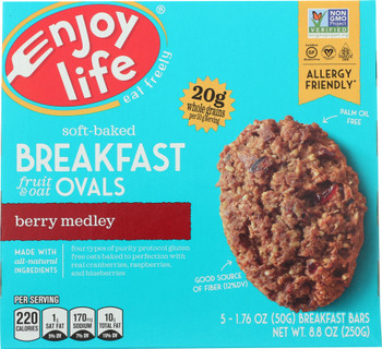 Enjoy Life: Breakfast Ovals Berry Medley, 8.8 Oz